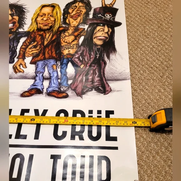Motley Crue Final Tour poster - Picture 2 of 8